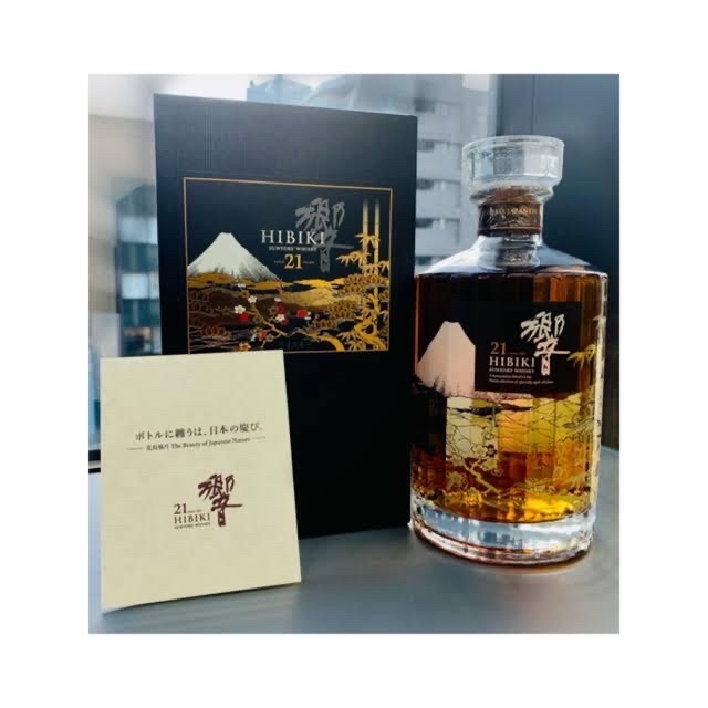響 21年 意匠ボトル 花鳥風月 700ml - ウイスキー 響 21年 意匠ボトル 花鳥風月 700ml - ウイスキー