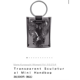 Transparent Sculptural Mini Handbag mame