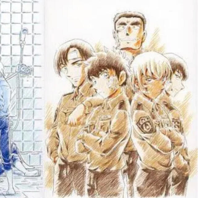 名探偵コナン【警察学校編】青山剛昌Wアートボード 応募者全員サービス