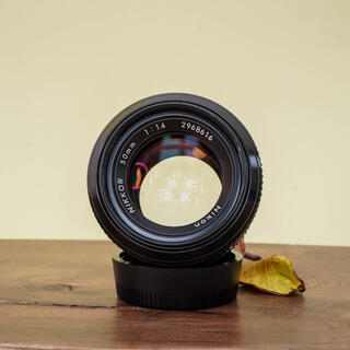 ニコン(Nikon)の【美品】New Nikkor 50mm f1.4 前期型 人気の単焦点　(レンズ(単焦点))