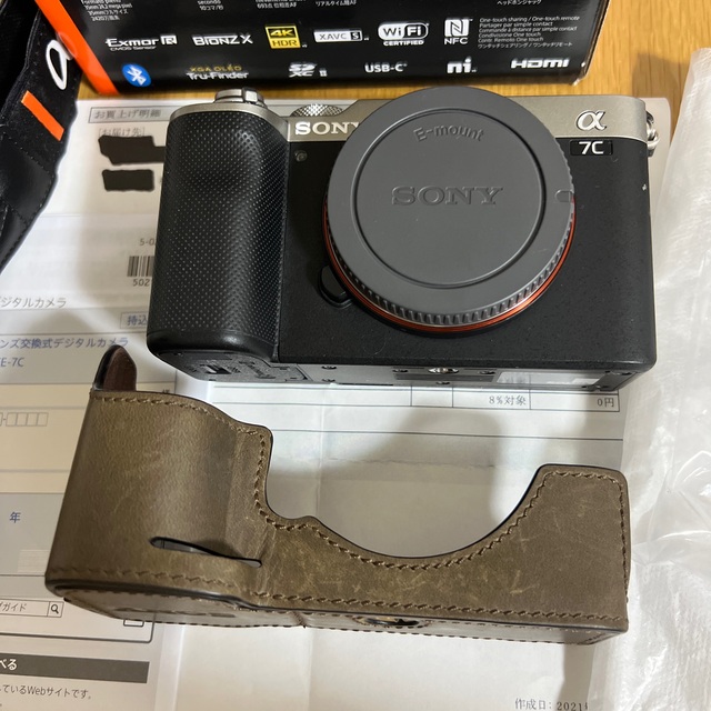 本物保証! α7C 【準新品】SONY - SONY ILCE-7C シルバー ボディ ミラー