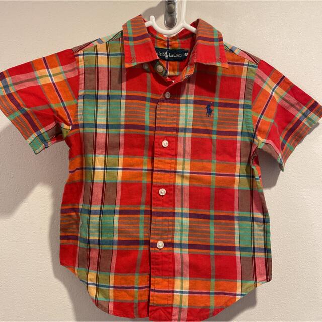 POLO RALPH LAUREN(ポロラルフローレン)のラルフローレン　キッズ　シャツ キッズ/ベビー/マタニティのキッズ服男の子用(90cm~)(ブラウス)の商品写真