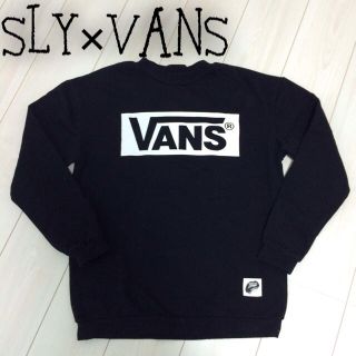 スライ(SLY)のSLY×VANSコラボスウェット(トレーナー/スウェット)