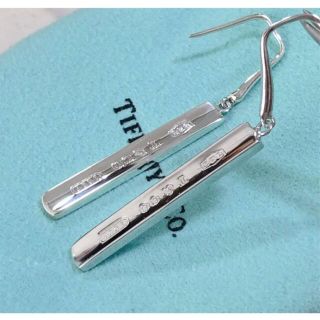通販 人気】 ティファニー SV925 1837 バー オープン ピアス[g15-40