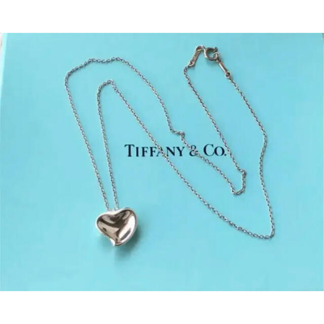 美品✨ティファニーネックレス フルハート SV925