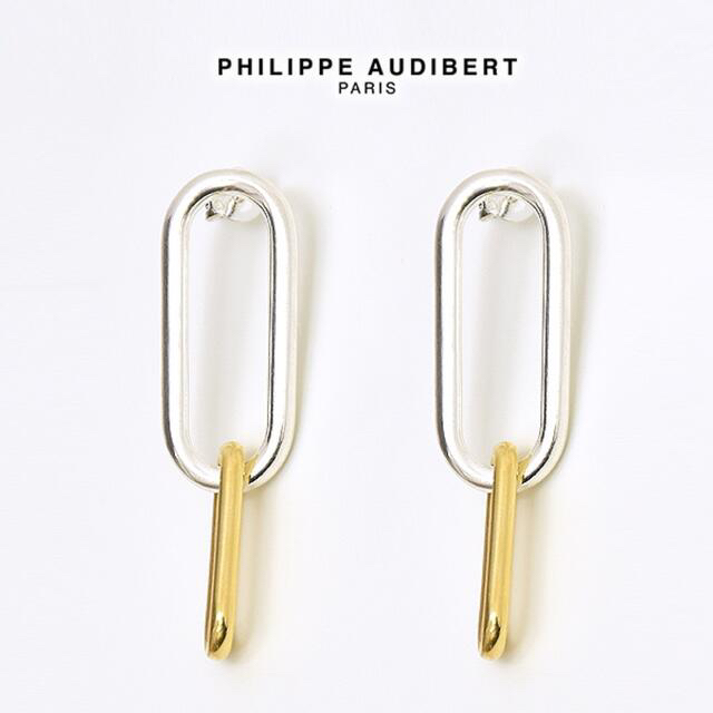 ユナイテッドアローズPHILIPPE AUDIBERT Double oval earring