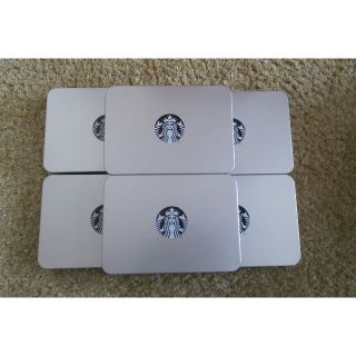 スターバックスコーヒー(Starbucks Coffee)のスターバックス缶（6個セット）と袋（1枚）(小物入れ)