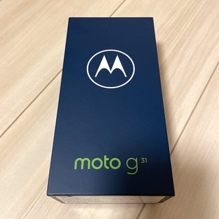 モトローラ(Motorola)の新品未開封　SIMフリー moto g31 128GB(スマートフォン本体)
