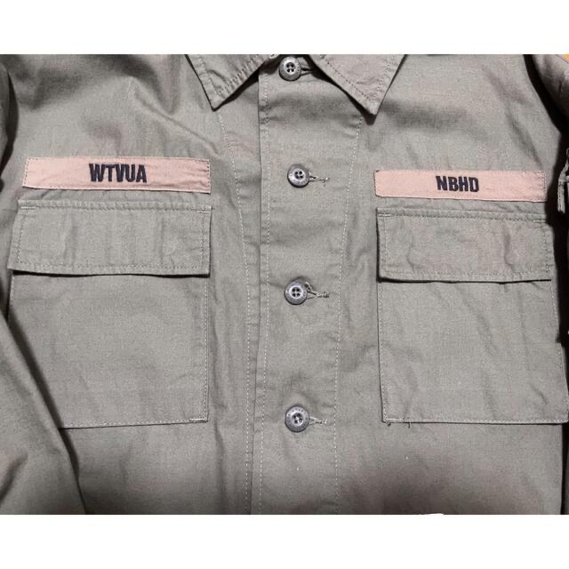 W)taps(ダブルタップス)のタイムセール！wtaps neighborhood jungle shirt  メンズのジャケット/アウター(ミリタリージャケット)の商品写真