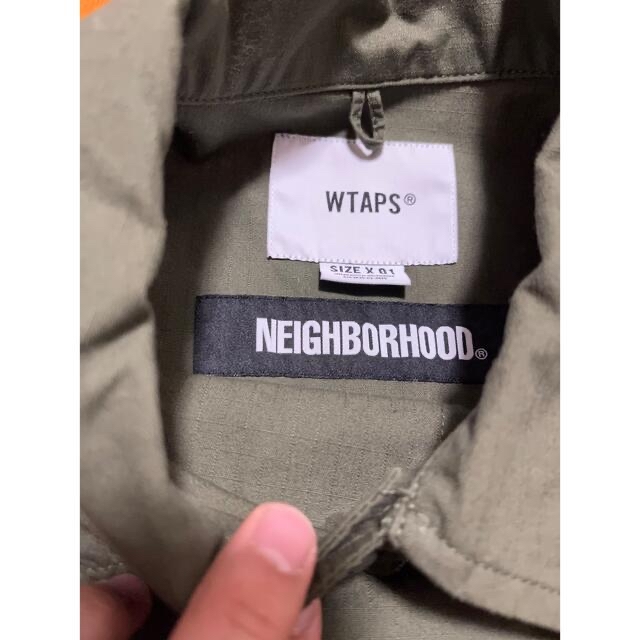 W)taps(ダブルタップス)のタイムセール！wtaps neighborhood jungle shirt  メンズのジャケット/アウター(ミリタリージャケット)の商品写真