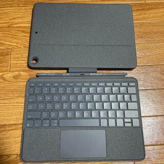 アイパッド(iPad)のiPad用　ロジクール　combo Touch トラックパッド付きキーボード(iPadケース)