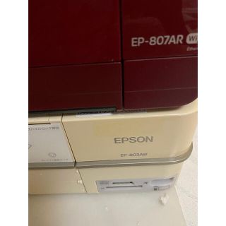 エプソン(EPSON)のプリンター　エプソン　EP 807 EP 803 2台セット‼️(PC周辺機器)