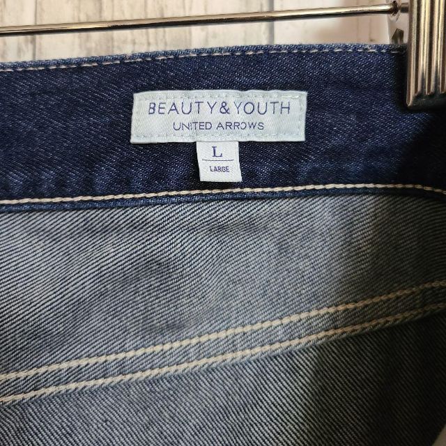 BEAUTY&YOUTH UNITED ARROWS(ビューティアンドユースユナイテッドアローズ)のBEAUTY&YOUTH UNITED ARROWS レディースジーンズ　L レディースのパンツ(デニム/ジーンズ)の商品写真