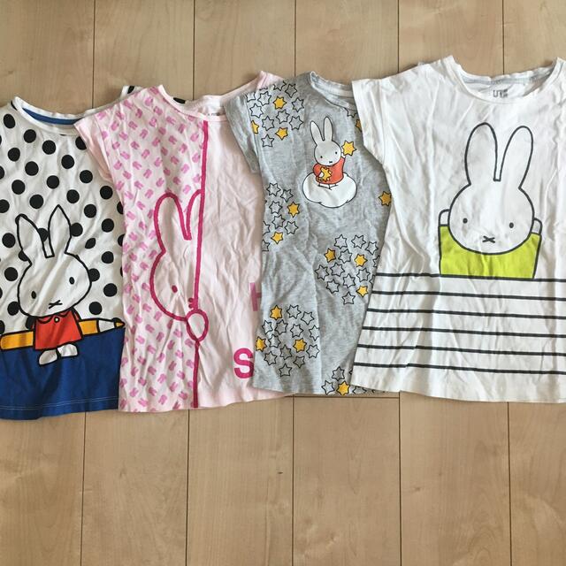 ミッフィー　Tシャツ チュニック  キッズ/ベビー/マタニティのキッズ服女の子用(90cm~)(Tシャツ/カットソー)の商品写真