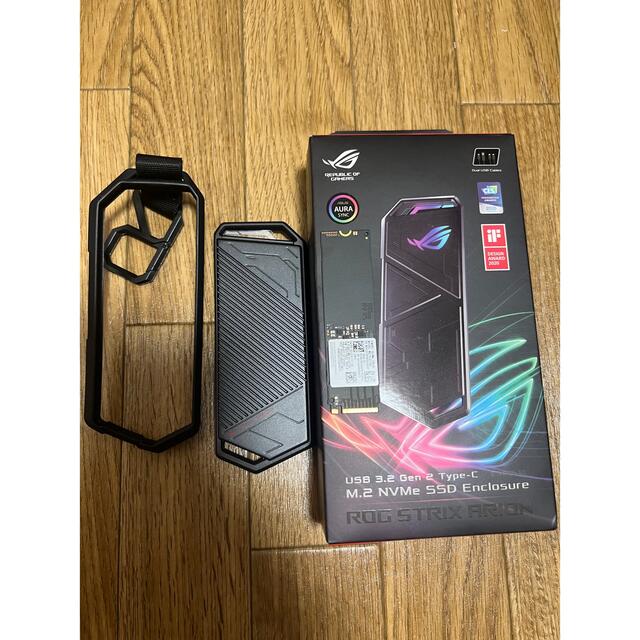 ASUS ROG Strix Arion ssd 128セットPC/タブレット