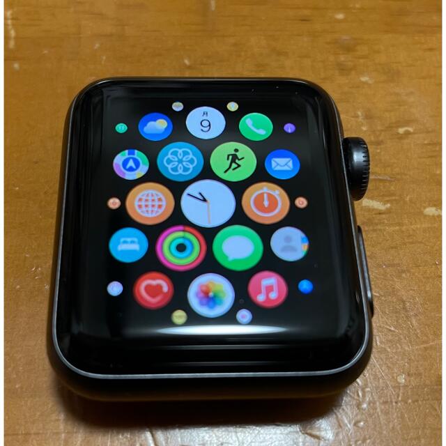 APPLE WATCH 3 GPSモデル SGAL BK130-200