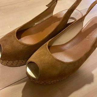 ジミーチュウ(JIMMY CHOO)のジミーチュウ　ウエッジ　サンダル(サンダル)