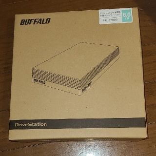 バッファロー(Buffalo)の【新品・未開封】バッファロー HDD ハードディスク 6TB HD-AD6U3(PC周辺機器)