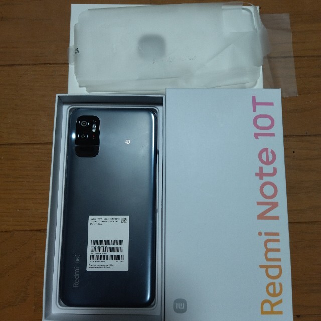 Xiaomi Redmi Note 10T SIMフリー版 ブラックのサムネイル