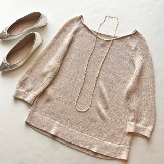 シップス(SHIPS)の美品♡SHIPS ニュアンスカラーストレッチサマーニットプルオーバー(その他)