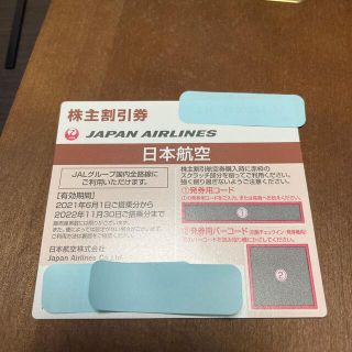 ジャル(ニホンコウクウ)(JAL(日本航空))のJALの株主優待。2022年11月末まで　1枚(その他)