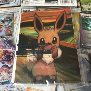 ポケモンカード引退まとめ売り＆ミミッキュ　ムンク展