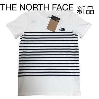 THE NORTH FACE - 【新品】THE NORTH FACE ノースフェイス　カットソー　ボーダー　白