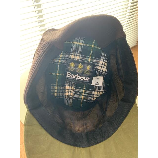 Barbour(バーブァー)のbarbour バブアー ハンティングキャップ メンズの帽子(キャップ)の商品写真