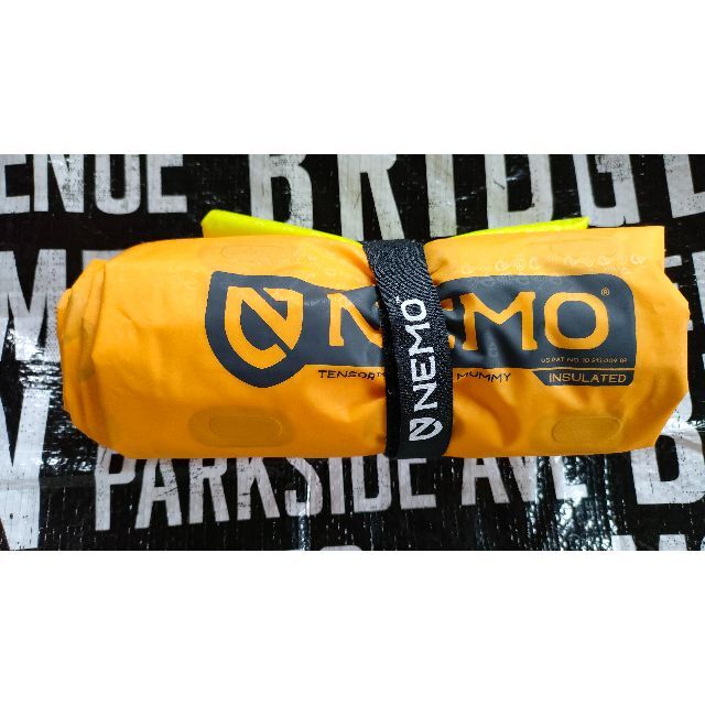 美品】NEMO ニーモ テンサーインシュレーテッド エアーマット(1回使用