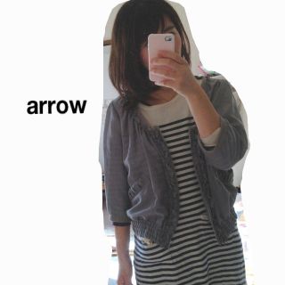 アロー(ARROW)のカーキ薄手アウター◯*(ミリタリージャケット)