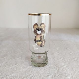 アッシュペーフランス(H.P.FRANCE)のこぐまのミーシャ *❀ vintage glass  クリア(タンブラー)