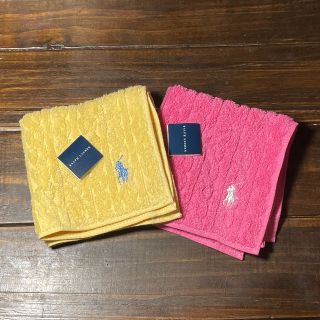 ラルフローレン(Ralph Lauren)の新品 ラルフローレン ハンカチ ハンドタオル 2枚組(ハンカチ)