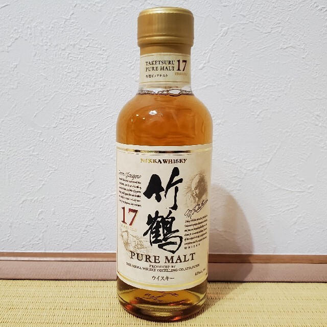 竹鶴 17年 180ml ミニチュア ミニボトル