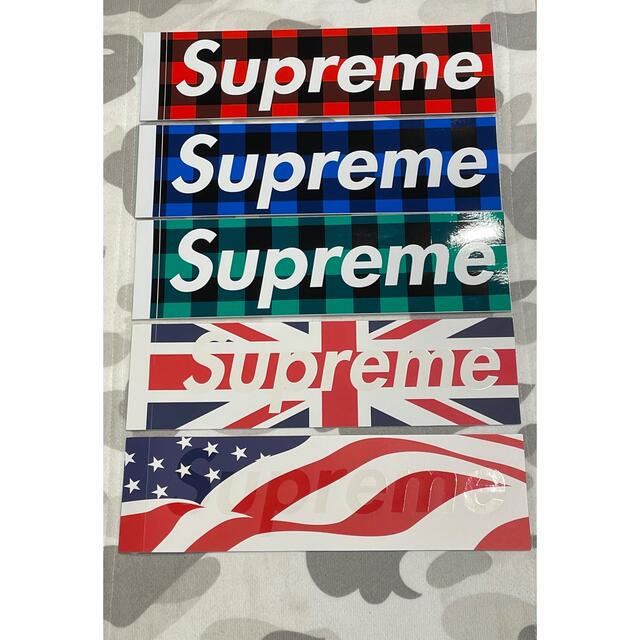 supreme シュプリーム box logo ステッカーセット激レア