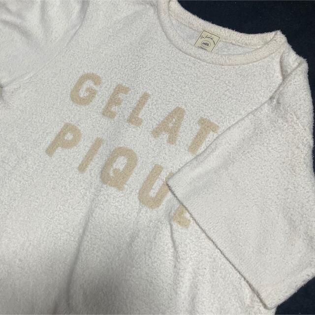 gelato pique(ジェラートピケ)のジェラートピケ ロゴジャガード 半袖 パジャマ ルームウェア セットアップ レディースのルームウェア/パジャマ(ルームウェア)の商品写真