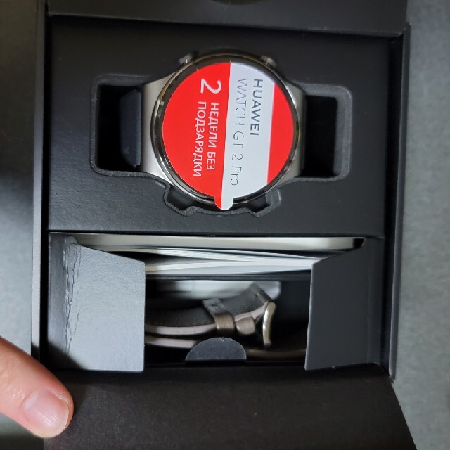 huawei watch gt2 pro クラシックモデル メンズの時計(腕時計(デジタル))の商品写真