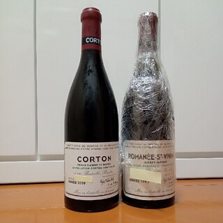 専用出品【新品】DRCコルトン2009、DRCロマネ・サン・ヴィヴァン1993(ワイン)