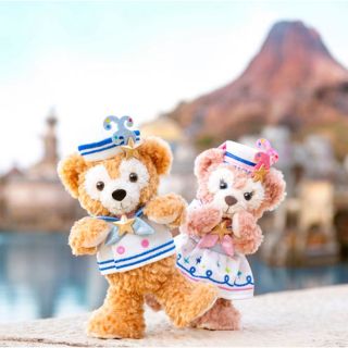 ディズニー(Disney)のダッフィー　シェリーメイ　ポージープラッシー　ディズニー(キャラクターグッズ)
