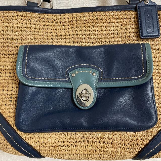 COACH(コーチ)の最終お値下げ✨coachカゴバッグ👜 レディースのバッグ(かごバッグ/ストローバッグ)の商品写真