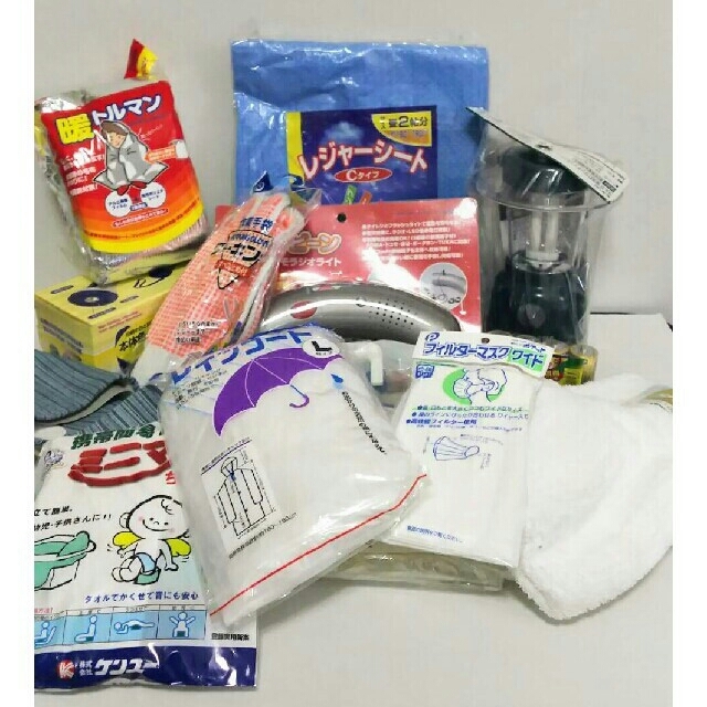 未使用  EMERGENCY BAG セット 1