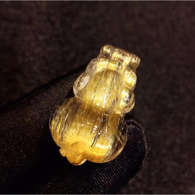 新発売 貔貅ルース5.9g 【天然】タイチンクオーツ 【天然】タイチン