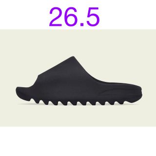 アディダス(adidas)のYeezy slide 黒　26.5(スニーカー)