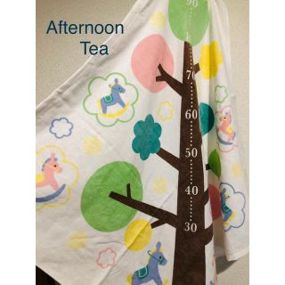 アフタヌーンティー(AfternoonTea)の【かわいい♡便利】Afternoon Tea 身長計模様のおくるみ(おくるみ/ブランケット)