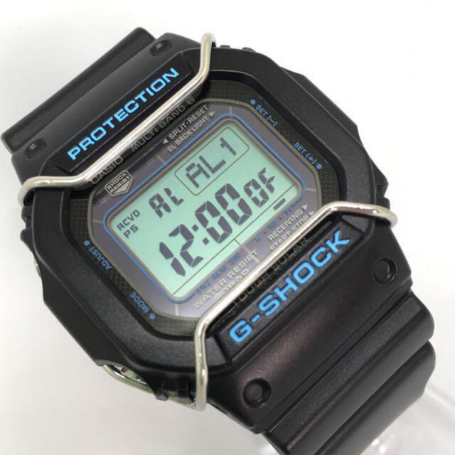 シルバー 銀 バンパー プロテクター DW-5600 系社外 ジーショック メンズの時計(腕時計(デジタル))の商品写真