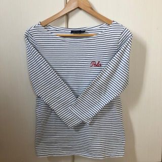 ポロラルフローレン(POLO RALPH LAUREN)のポロラルフローレン 七分袖 カットソー ボーダー (Tシャツ(長袖/七分))