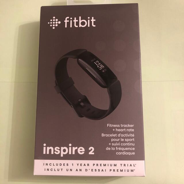 【未開封】fitbit  inspire2 スポーツ/アウトドアのトレーニング/エクササイズ(トレーニング用品)の商品写真