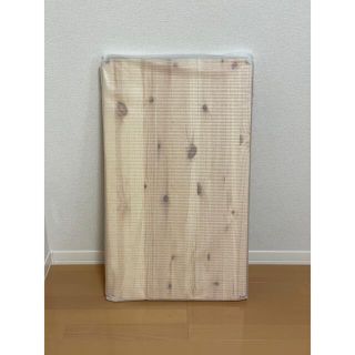 ムジルシリョウヒン(MUJI (無印良品))のパイン材ユニットシェルフ・棚板ワイド・８６ｃｍ幅用  奥行５０ｃｍ　2枚(棚/ラック/タンス)