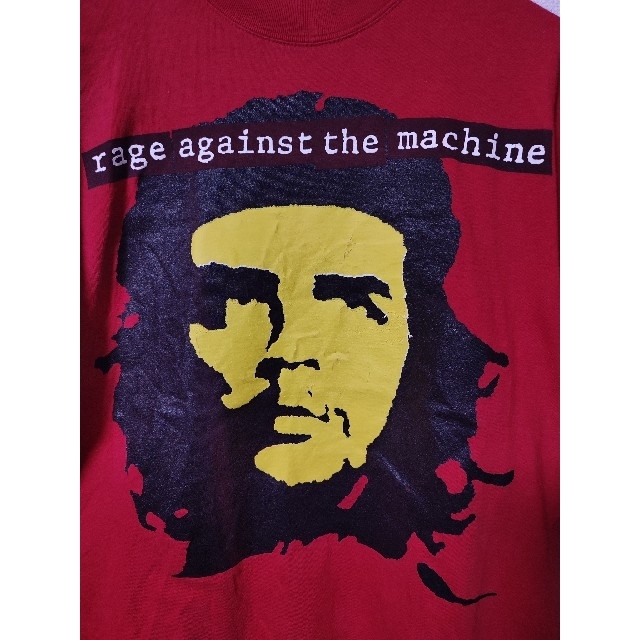 【値下げ不可】古着 90s Rage Against the Machine メンズのトップス(Tシャツ/カットソー(半袖/袖なし))の商品写真