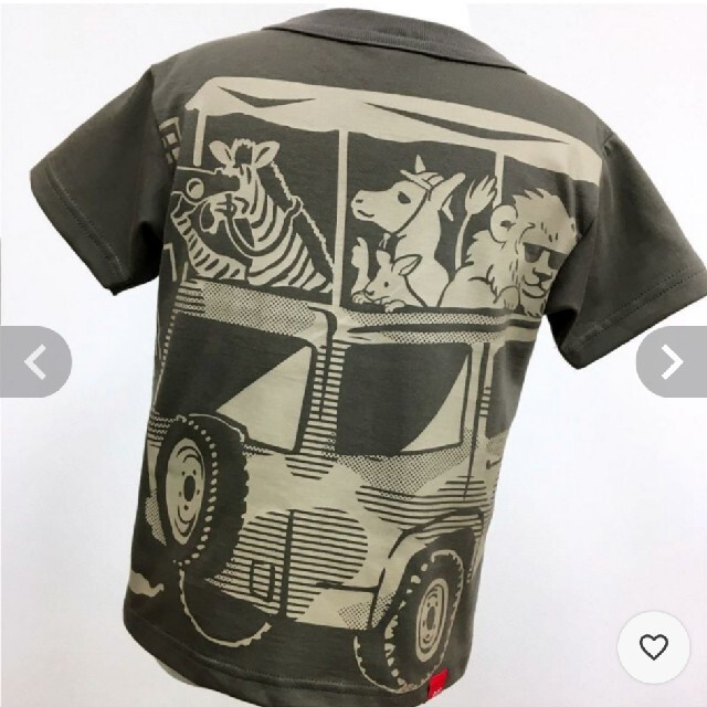 OJICO(オジコ)のOJICO　サファリツアー　Tシャツ キッズ/ベビー/マタニティのキッズ服男の子用(90cm~)(Tシャツ/カットソー)の商品写真