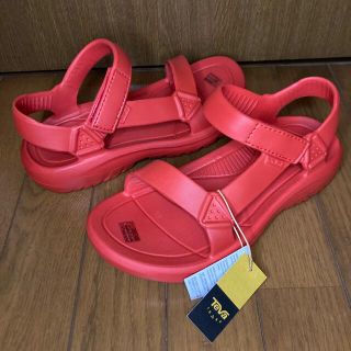 テバ(Teva)の新品 レア TEVA テバ サンダル 赤 レッド ハリケーンドリフト 25cm(サンダル)